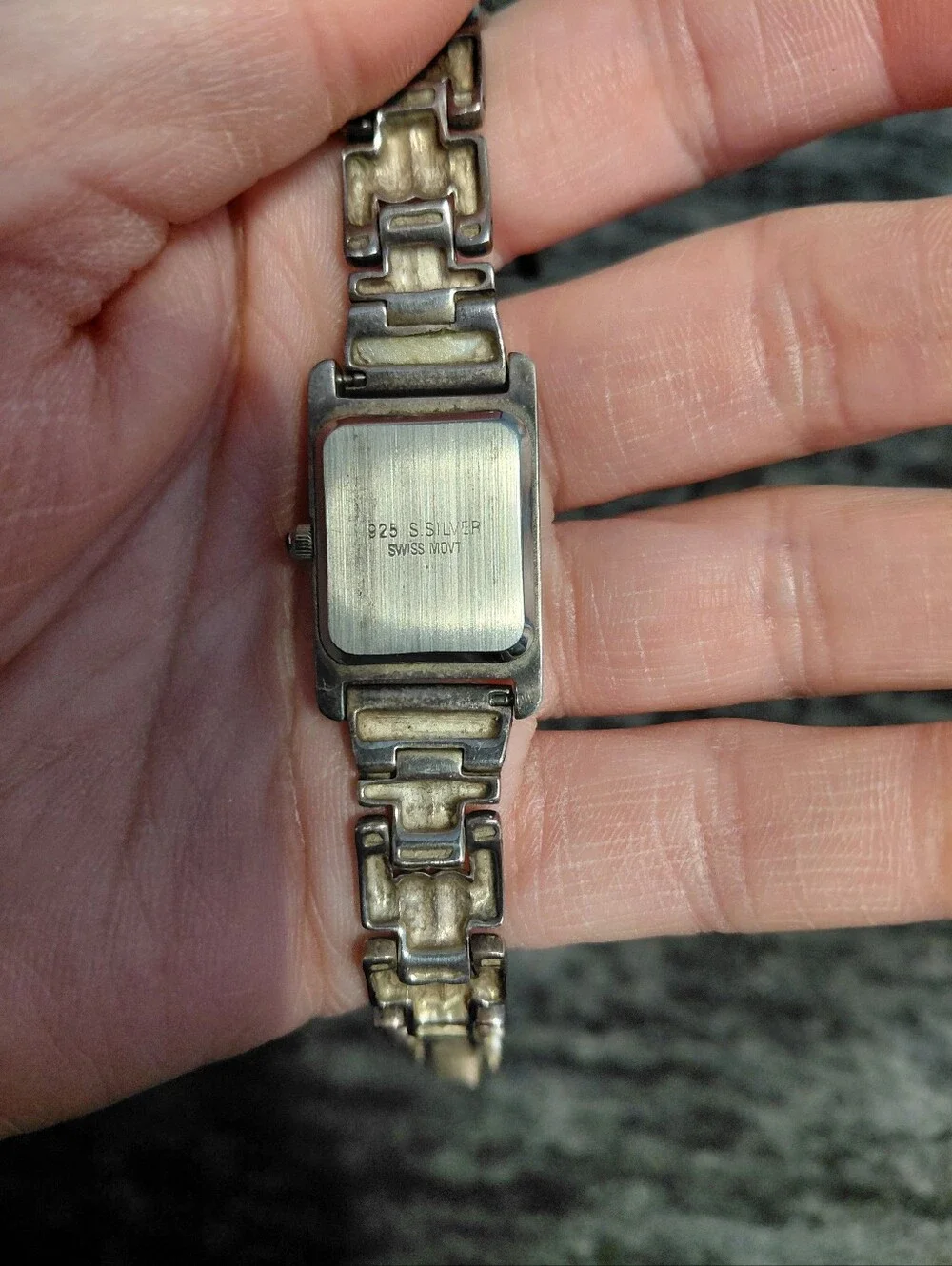Vtg Peyote Bird Santa Fe Sterling Silver Watch 925 Roman Numeral Southwest CC